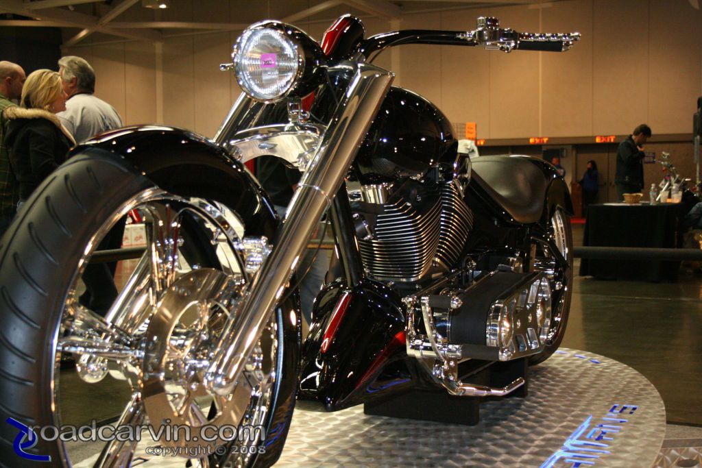 Black Beauty at 2008 Easyriders Show in Sacramento Black Beauty at 2008 Easyriders Show in Sacramento